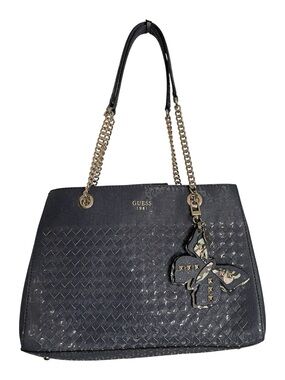 GUESS 1981 Tote Bag Blue